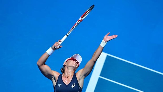 High hopes &#8230; Samantha Stosur is on song for the Fed Cup.