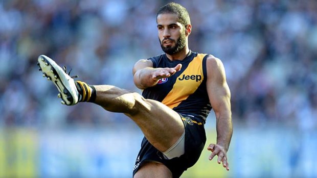 Making a difference: Bachar Houli is doing more than his bit to help aspiring Muslim footballers.