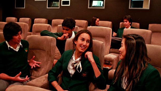 ''It was just scary because of how the adults reacted'' ... pupils from Caringbah High School who previewed the documentary.