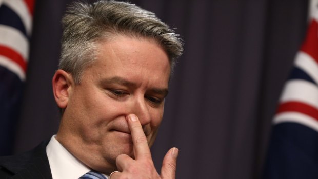 Cormann speaks four languages, but his English is not entirely perfect at times.