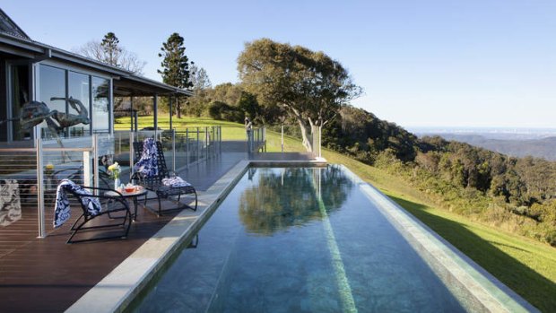 Weekend retreat: Skylodge's infinity pool.