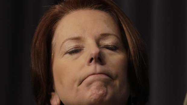 ''Ugly language'' &#8230; Julia Gillard says she will not be sidetracked into a domestic debate by Andrew Wilkie's comments.