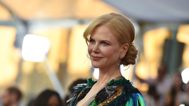 Nicole Kidman at the Screen Actors Guild Awards in Los Angeles this week. 