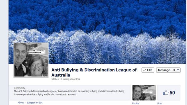 The anti-bullying Facebook page.