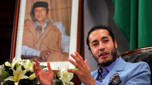 No problem with rebels ... Saadi Gaddafi.