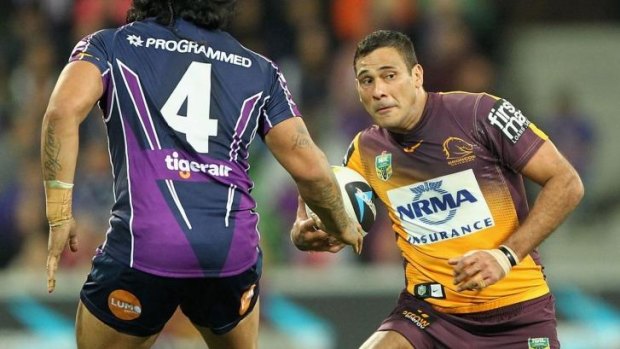 Backing off: Justin Hodges says he overplayed it.