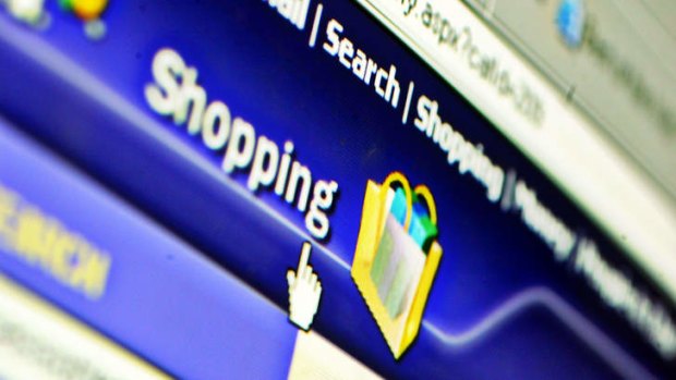 Minor part ... online sales climbed to $12.3 billion by the end of October but they make up only 5.6 per cent of total spending.