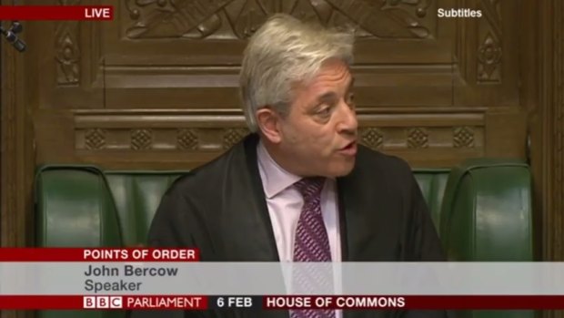 House of Commons Speaker John Bercow says he is "strongly opposed" to Donald Trump addressing parliament.