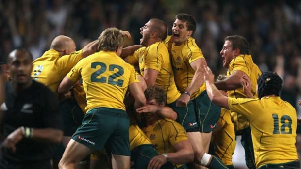 Watershed win ... the Wallabies' last-gasp victory against the All Blacks in Hong Kong last Saturday night has put rugby back on the map.