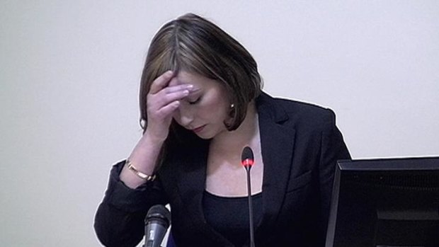 Having her say ... Charlotte Church at the Leveson inquiry last year.