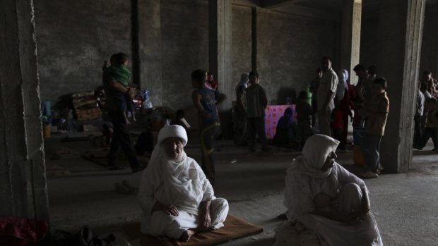About 100,000 Yazidis are thought to have made it to places of refuge inside the Kurdish Autonomous Region.