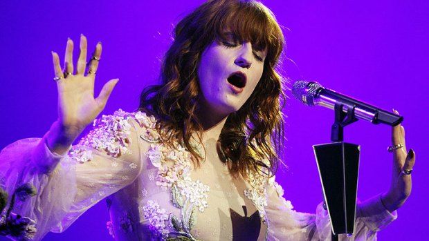 'Seriously I felt something snap, it was very frightening': Florence Welch.