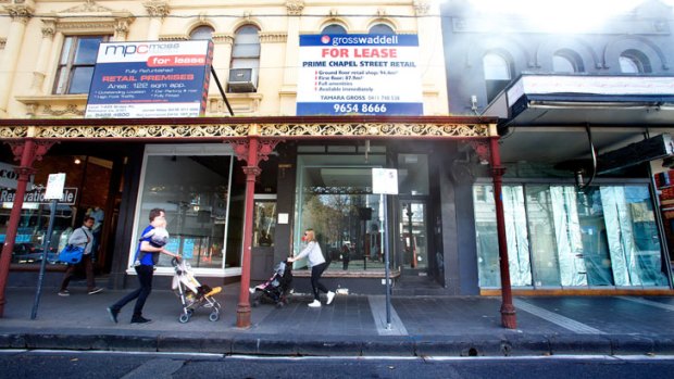 Ghost stories: Things may be looking up on Chapel Street, despite the high vacancy rate.