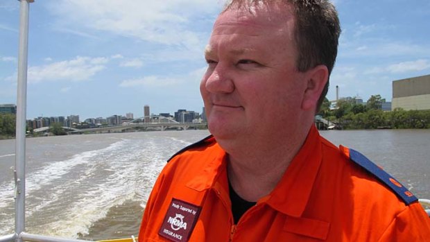 SES controller Danny Armstrong helped rescue 200 people from a St Lucia apartment.
