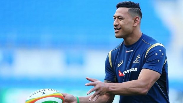 Israel Folau: Rugby Union live from Cape Town.