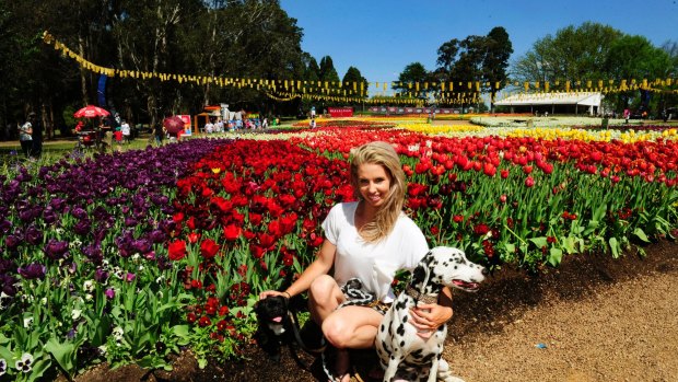 Dogs will be allowed in for Floriade's dog day out on Saturday. 