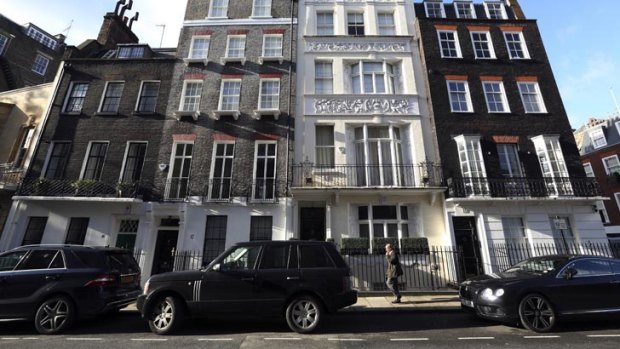Surging: Residential property prices in London have shot up 17 per cent over the year to April.