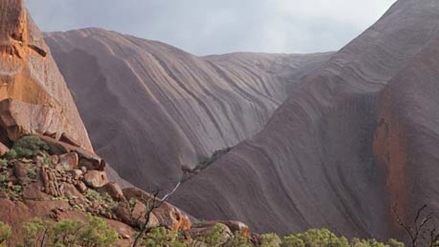Uluru rain
