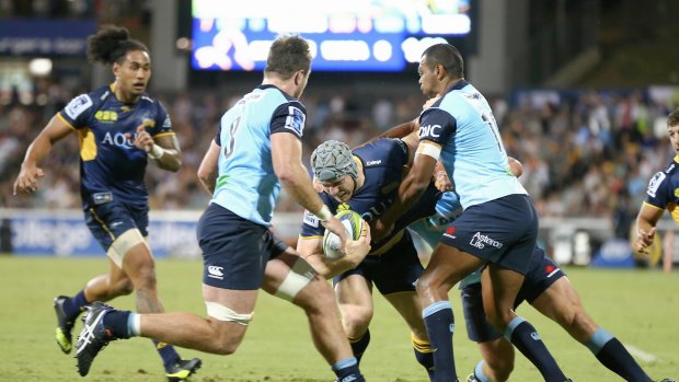 Mercurial: the Waratahs' hopes of a win over the Brumbies will be bolstered by the absence of David Pocock.