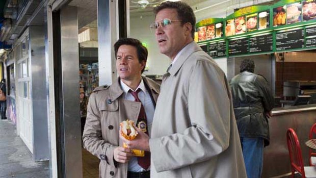 Mark Wahlberg and Will Ferrell in The Other Guys.