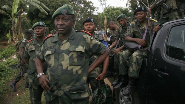 The new Congolese army chief, General  Francois Olenga, has begun  reorganising the troops, instilling discipline and boosting morale.