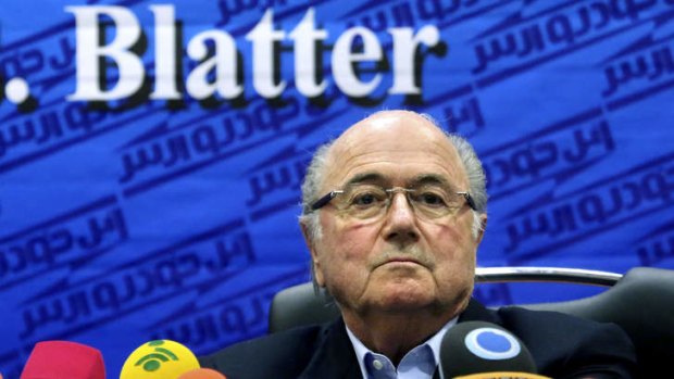 "We are starting the consultations to bring it to the winter time": FIFA president Sepp Blatter.