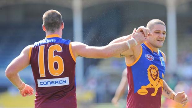 Under the radar ... off-field scandals have overshadowed Brendan Fevola's successful switch to Brisbane. Tomorrow night he faces the player he pushed out of the Lions, Daniel Bradshaw.
