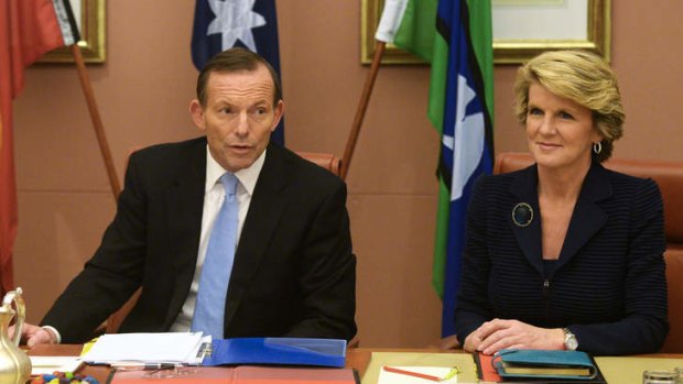 Prime Minister Tony Abbott and Foreign Affairs Minister Julie Bishop are not after permission from Indonesia to implement Operation Sovereign Borders but rather mutual understanding.