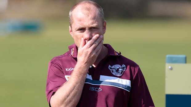 Manly coach Geoff Toovey.