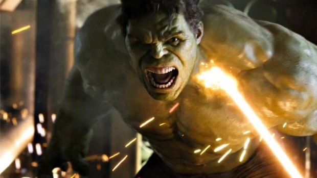 Been working out?: Mark Ruffalo gets the Marvel treatment as the Hulk in <i>Avengers.</i>