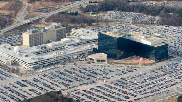 The NSA headquarters at Fort Meade, Maryland.