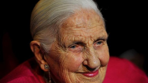 Dame Elisabeth Murdoch at her 103rd birthday celebrations.