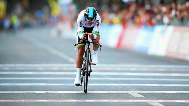 Chance: Richie Porte is one of the best hopes in the elite road race.