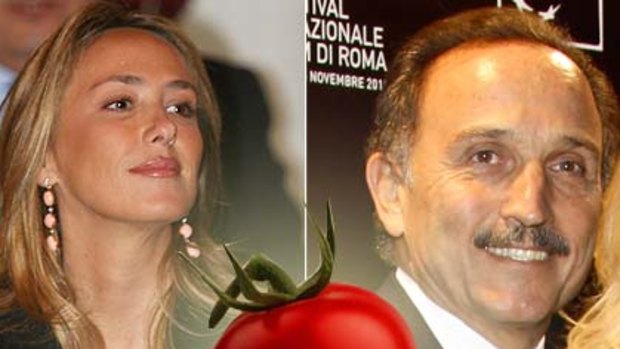 Environment minister  Stefania Prestigiacomo, left, says the accusations by  Alessandro Di Pietro about the mafia controlling tomatoes are "absurd".