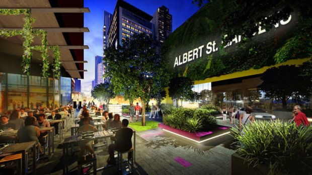 Proposed Albert St redevelopment