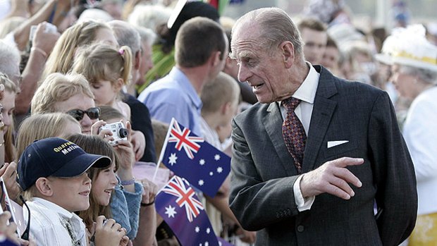 Gaffe ... Prince Philip.