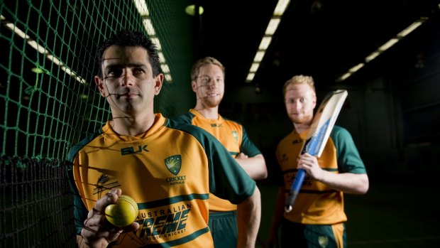 Vinesh Bennett and brothers Matthew and Tim Floros have been named in the Australian Indoor Cricket team to play New Zealand in September.

