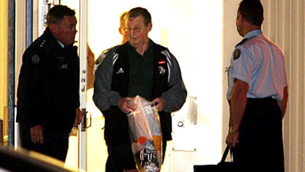 George Williams leaves Barwon Prison this morning.