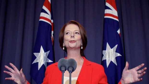 ''I intend to be a very forceful advocate of the government's policies, so settle in.'' &#8230; Julia Gillard addressing the media after the ballot yesterday.