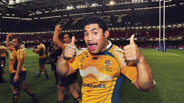Front and centre ... the Wallabies hope to have hooker Tatafu Polota-Nau fit for the end-of-season tour.