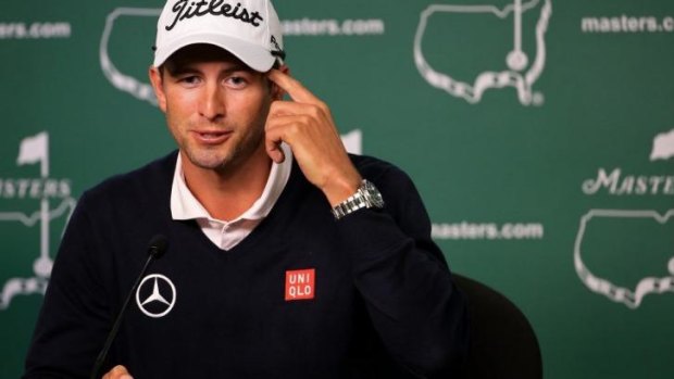 "I kind of picked nothing too exotic, because I didn't think any of the other guys would appreciate it, kangaroo and crocodile, or anything like that": Adam Scott.