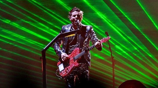 Muse played Brisbane Entertainment Centre on Tuesday night.