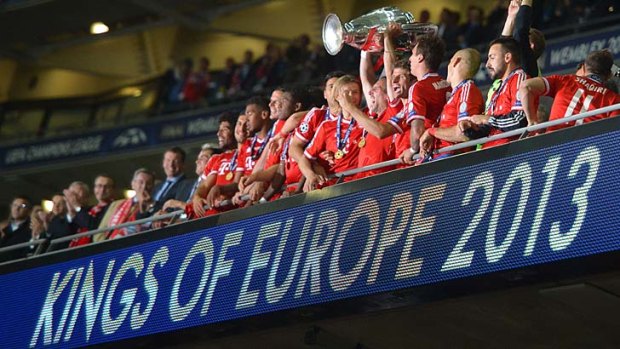 Bayern Munich won the 2013 Champions League final 2-1.
