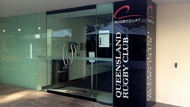 Rugby Quay, at 123 Eagle Street in Brisbane's CBD, was closed earlier this week.