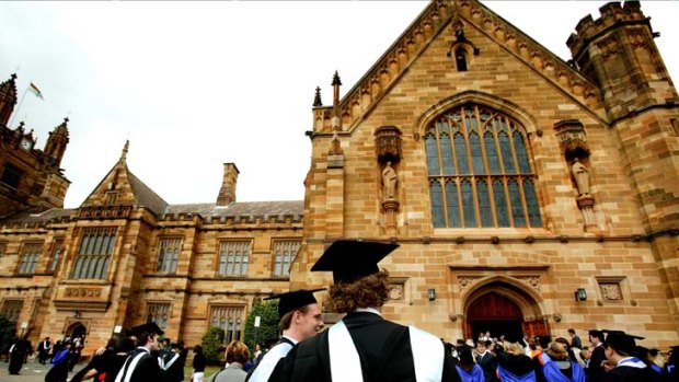 Breathing space ... Sydney University will ban smoking across most of the campus.