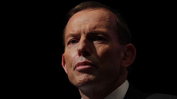 No surprises: Opposition Leader Tony Abbott.