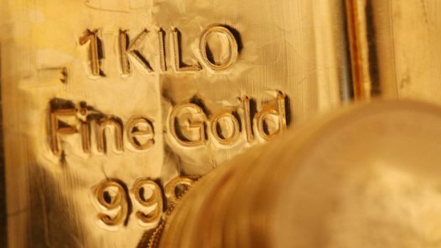 Demand for bullion as a safe haven investment has cooled amid forecasts for a strengthening US economy.