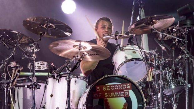 Drummer Ashton Irwin was usually open about his bowel habits.