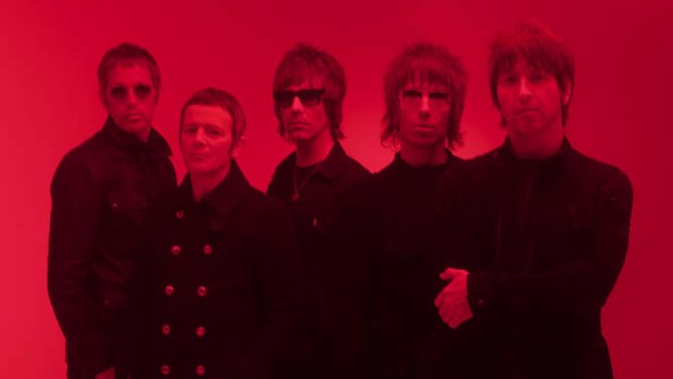 Being here now: Beady Eye joined the Big Day Out tour after Blur dramatically pulled out.
