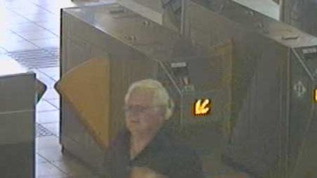 CCTV image of the man who police wish to question over the attack.